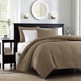 Madison Park Quebec Reversible Coverlet Set - Full/Queen