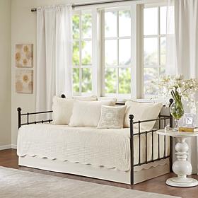 Madison Park Tuscany 6pc Reversible Scalloped Daybed Cover Set