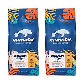 Manatee Coffee 2-pk Island Dark Roast Ground Coffee