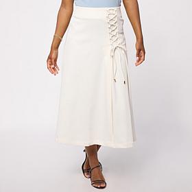 Mark & James by Badgley Mischka High-Waisted A-Line Skirt