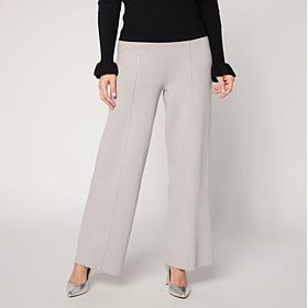 Mark & James by Badgley Mischka Marzia Knit Wide-Leg Pull-On Pant