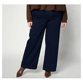 Mark & James by Badgley Mischka Wide Leg Knit Denim Pant