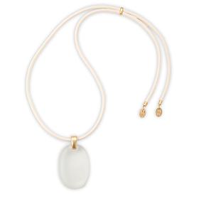 Marla Wynne Oval Pendant with Adjustable Cord Necklace