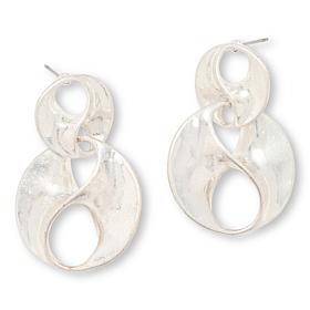 Marla Wynne Twisted Disc Earrings