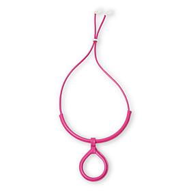 MarlaWynne 24-1/2" Faux Leather Adjustable Drop Necklace