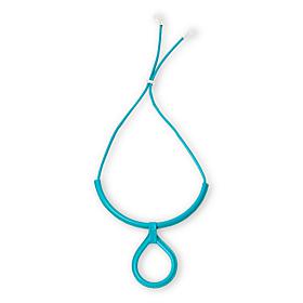 MarlaWynne 24-1/2" Faux Leather Adjustable Drop Necklace