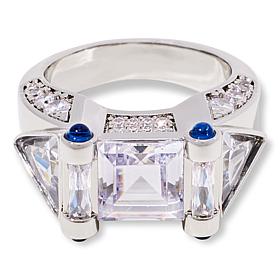 MarlaWynne Multi-Cut CZ Family Dynasty Ring