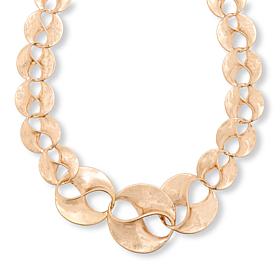 MarlaWynne Twisted Disc Custom Link Necklace