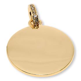 Marlyn Schiff Goldtone Charm Pendant