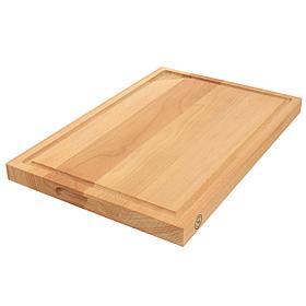 Martha Stewart 18"x12"Reversible Rectangle Beech Wood Cutting Board