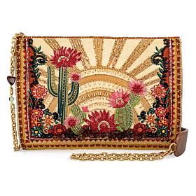 Mary Frances Hand-Beaded Crossbody Handbag