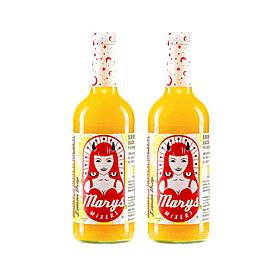 Mary's Mixers 2-pack 1-Liter Meyer Lemon Drop Sour Cocktail Mixer
