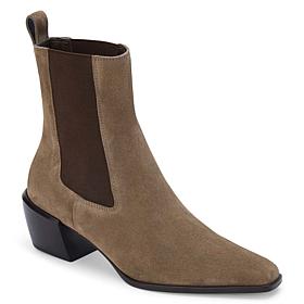 Matisse Block Heel Chelsea Boot with Almond Toe - George