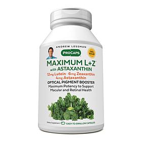 Maximum L + Z with
Astaxanthin - 720 Capsules