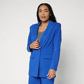 Megan Renee Cotton Twill Blazer