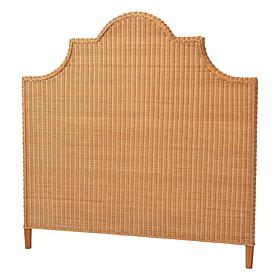 Melanie Standalone Headboard with Woven Rattan