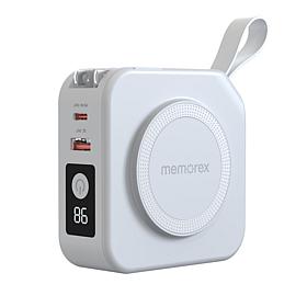 Memorex 10,000 mAh 5-in-1 Wireless Smart Charger