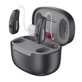 Memorex Self-Fitting Behind the Ear Rechargeable Hearing Aids