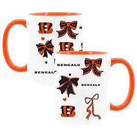Memory Company Bears 2pk 15oz Bow Coffee Mug