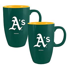 Memory Company MLB Athletics Tall 20oz Ceramic Mug - 2-Pack