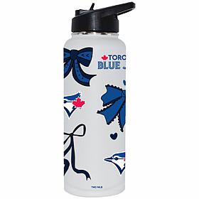Memory Company MLB Blue Jays 34-oz Bow White Quencher Tumbler