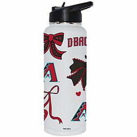 Memory Company MLB Diamondbacks 34-oz Bow White Quencher Tumbler