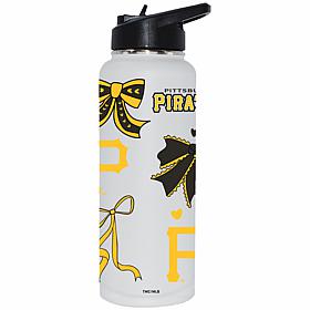 Memory Company MLB Pirates 34-oz Bow White Quencher Tumbler