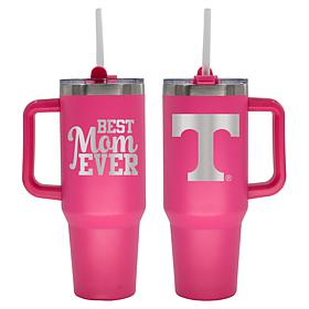 Memory Company NCAA 40oz Best Mom Ever Pink Tumbler University of TN