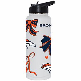 Memory Company NFL Broncos 34-oz Bow White Quencher Tumbler