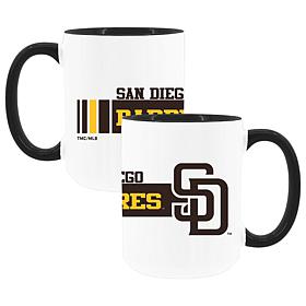 Memory Company Padres 2
pack 15oz Coffee Mug