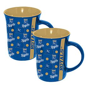 Memory Company Royals MLB 15oz Ceramic Team Spirit Mug - 2-Pack