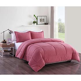 Messy Bed Washed Cotton Comforter Mini Set - Full/Queen