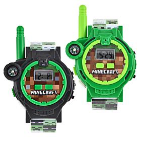 Minecraft Creeper Unisex Child LCD Walkie-Talkie Set - Green
