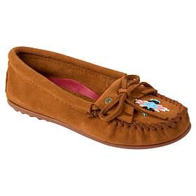 Minnetonka® Nizhoni Hand-Beaded Suede Moccasin