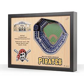 MLB Pittsburgh Pirates StadiumViews 3-D Wall Art - PNC Park