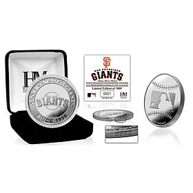 MLB San Francisco Giants Silver-Plated Coin 