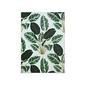 My Magic Carpet Genevieve Gorder Hojas Cubanas Mint 5'x7' Rug 