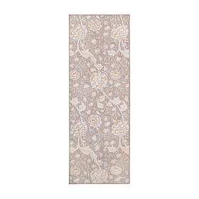 My Magic Carpet Kalini Floral Washable Runner Rug 2.5'x7'