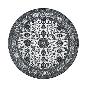 My Magic Carpet Ramage Washable Round Area Rug 6'
