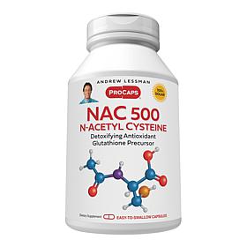 NAC-500 N-Acetyl Cysteine - 60 Capsules
