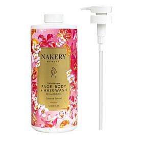 Nakery Beauty Cabana Sunset SkinRenew Body, Face, and Hair Wash