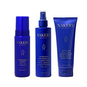 Nakery Beauty Hair Revival + Scalp Reset 3pc Collection