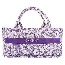 Nakery Beauty Purple Tote Bag