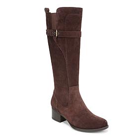 Naturalizer Kenna Leather or Suede Tall Riding Boot - Extra Wide Calf