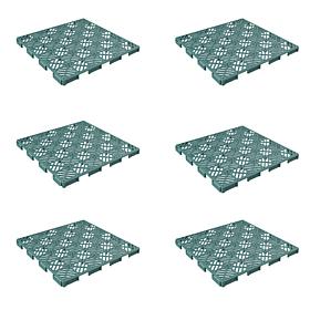 Nature Spring Interlocking Diamond Pattern Patio and Deck Tiles