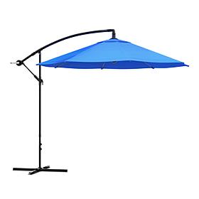 Nature Spring Offset Swivel Patio Umbrella - Blue