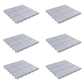 Nature Spring Patio and Deck Tiles - Gray