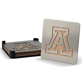 NCAA Boasters 4-piece Coaster Set - Arizona Wildcats
