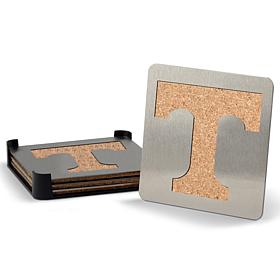 NCAA Boasters 4-piece Coaster Set - Tennessee Volunteers