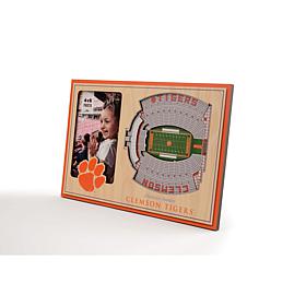 NCAA Clemson Tigers 3-D Stadium Views Picture Frame